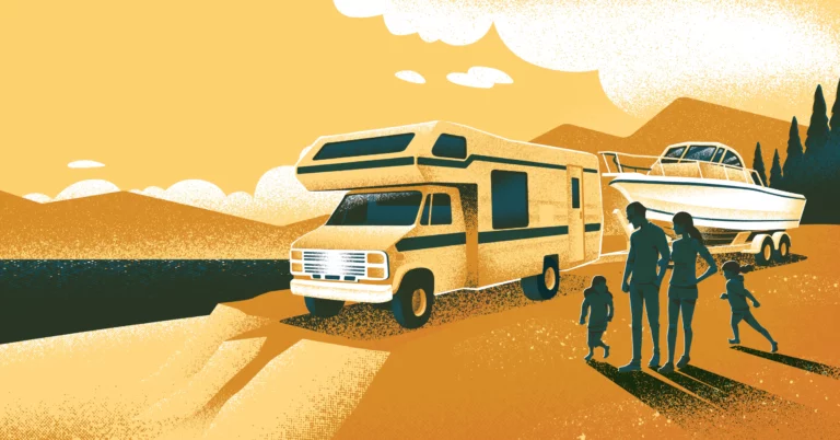 RV with family