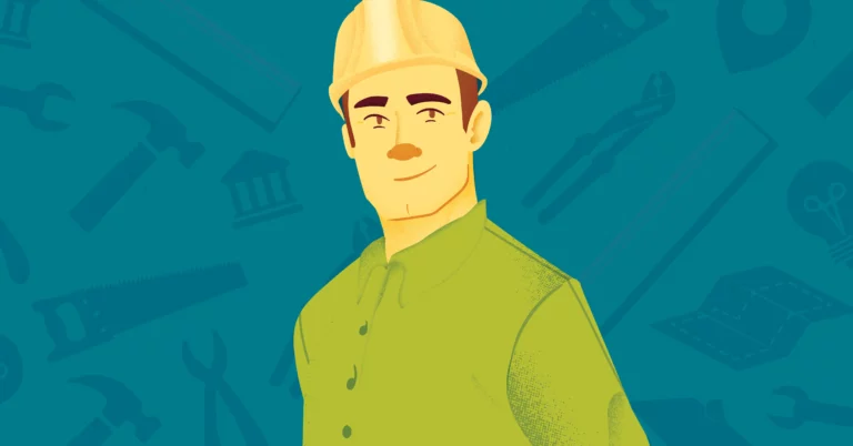 man in hard hat