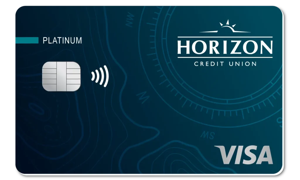 Image of a Platinum credit card