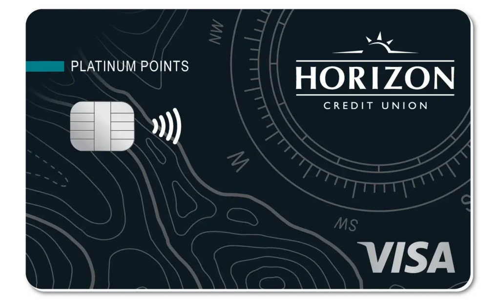 Image of a Platinum Points credit card