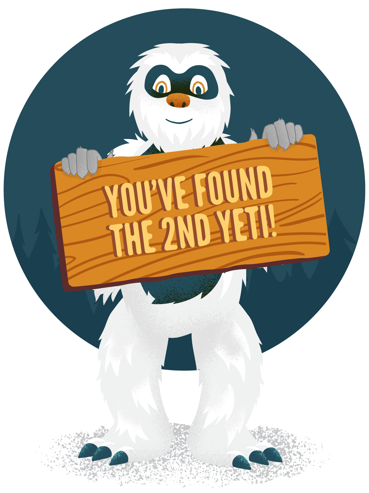 You've Found the 2nd Yeti!
