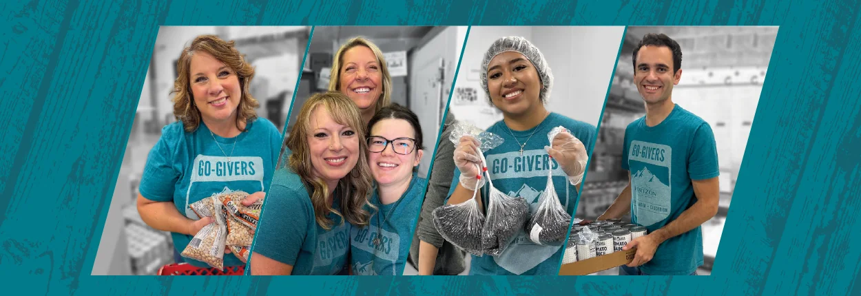 Go give grow volunteers