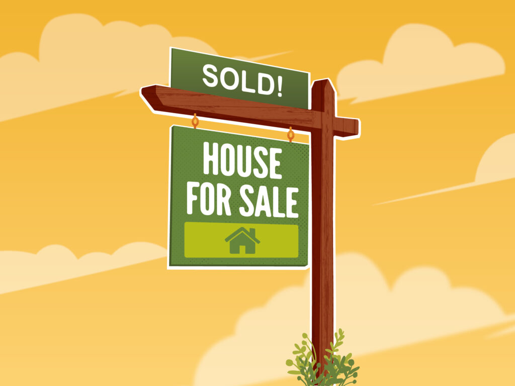 house for sale sign