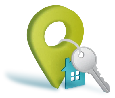 Buying a house pinpoint marker