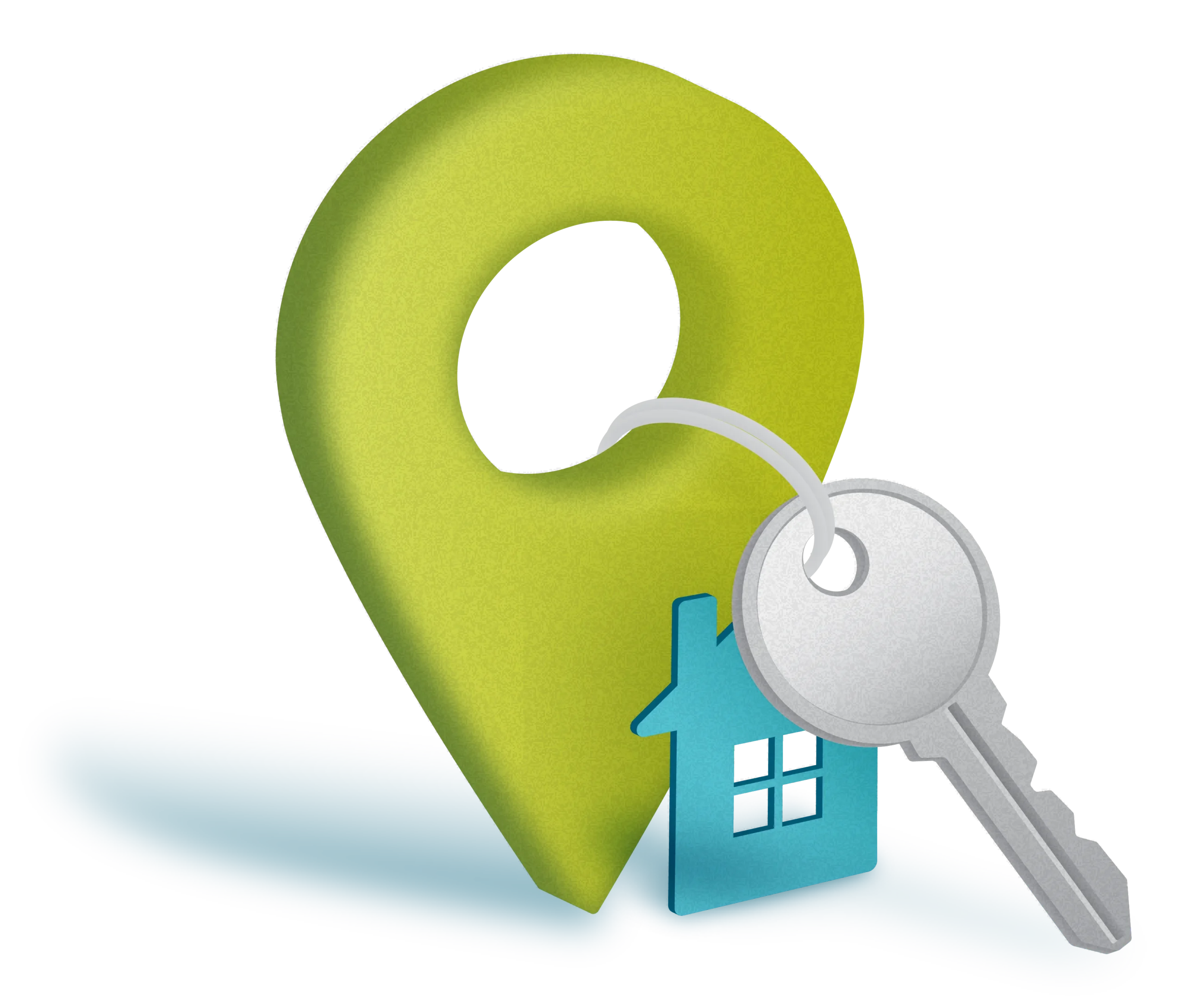 Buying a house pinpoint marker