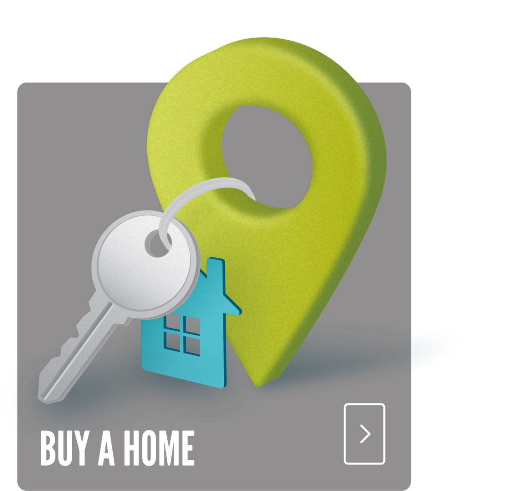 Buying a house pinpoint marker